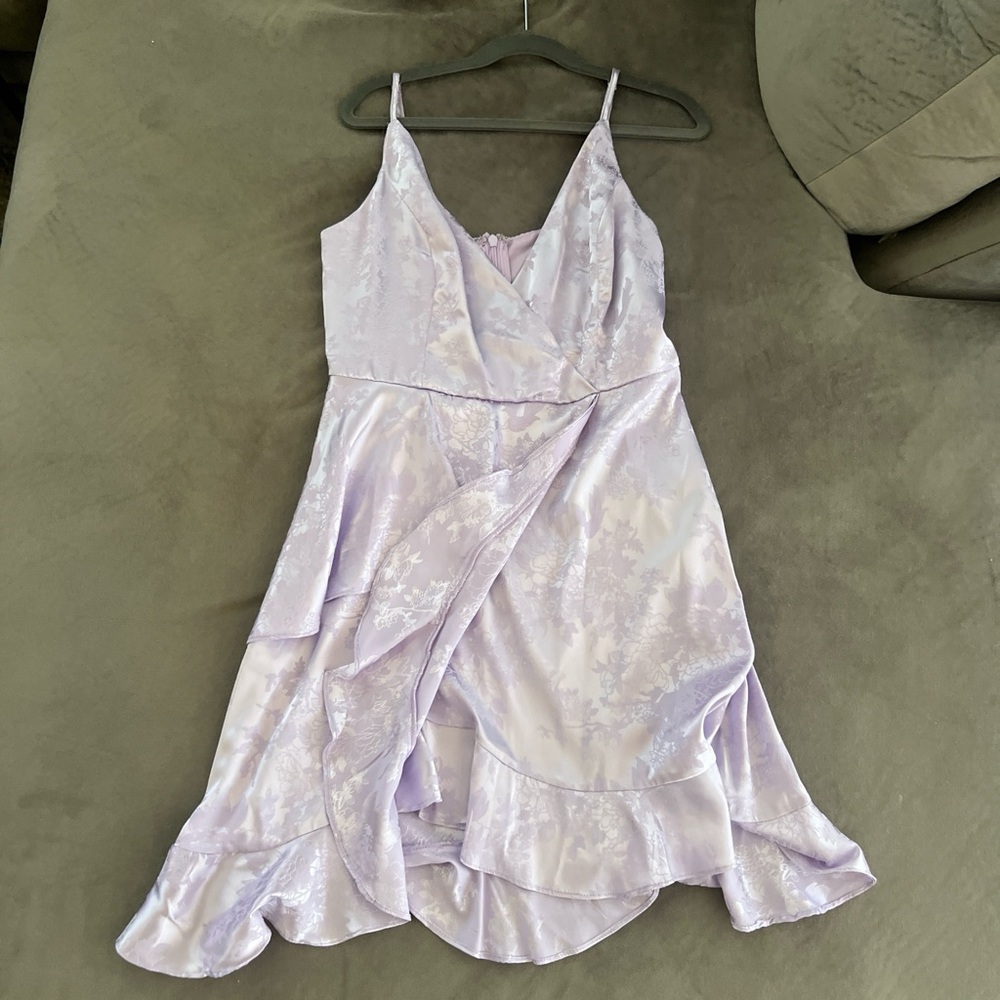 Altar'd State Lilac Floral Dress